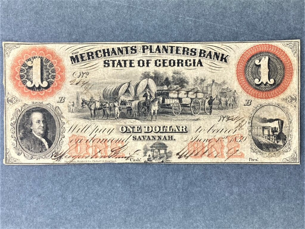 Merchants and Planters $1