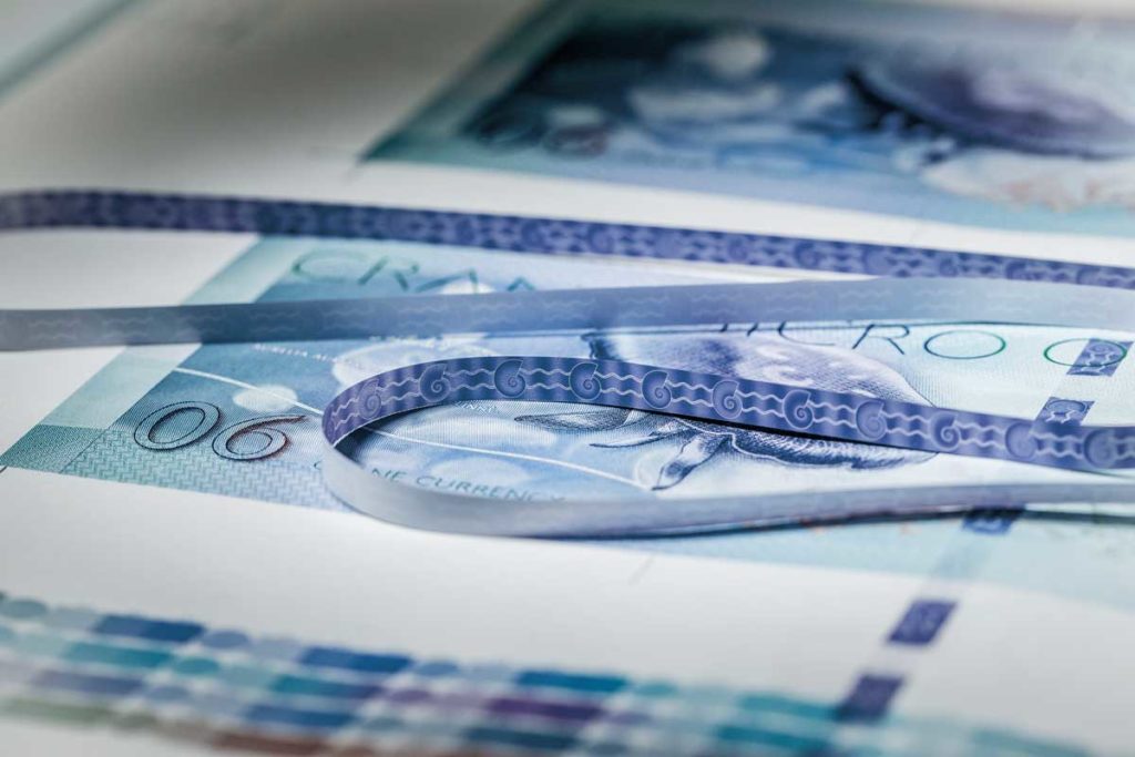 Anti-counterfeiting technology at work
